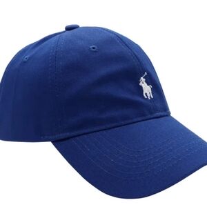 Men's/Women's Blue Polo RL Cap.